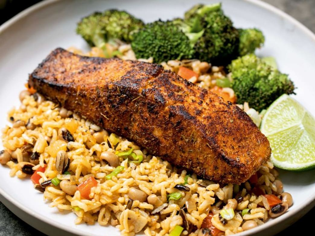 Tom Kerridge’s Cajun Salmon Recipe Is A Delicious Low-Calorie Dinner