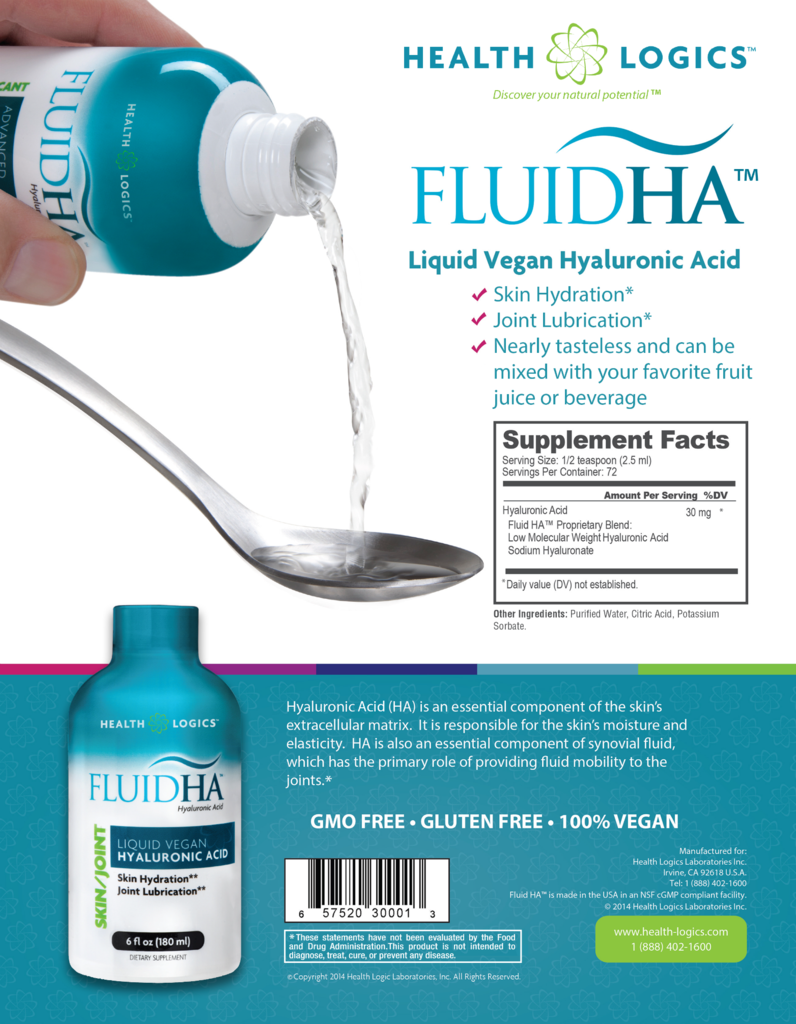 Fluid HA Liquid Hyaluronic Acid 180 ml