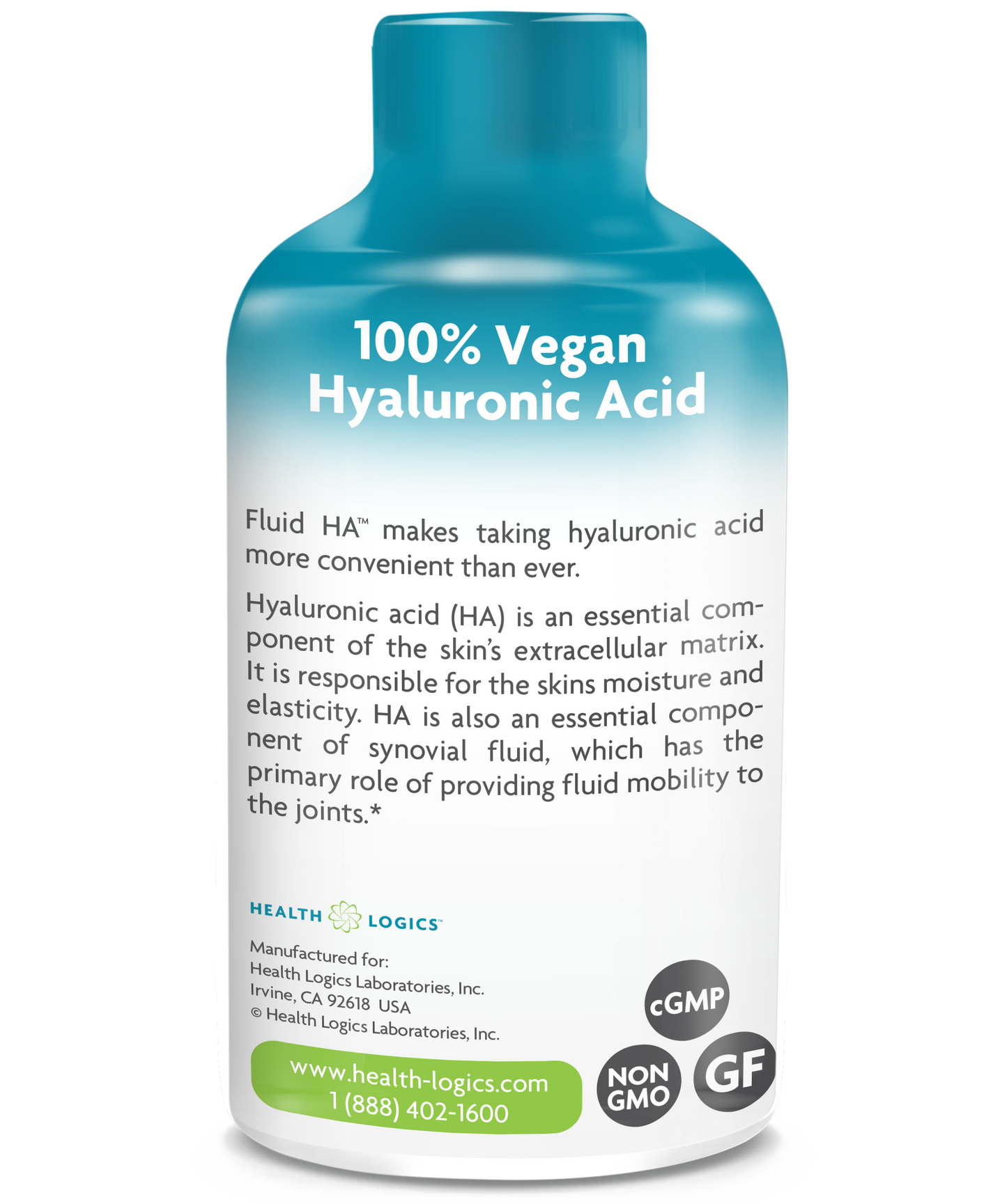 Fluid HA Liquid Hyaluronic Acid 180 ml
