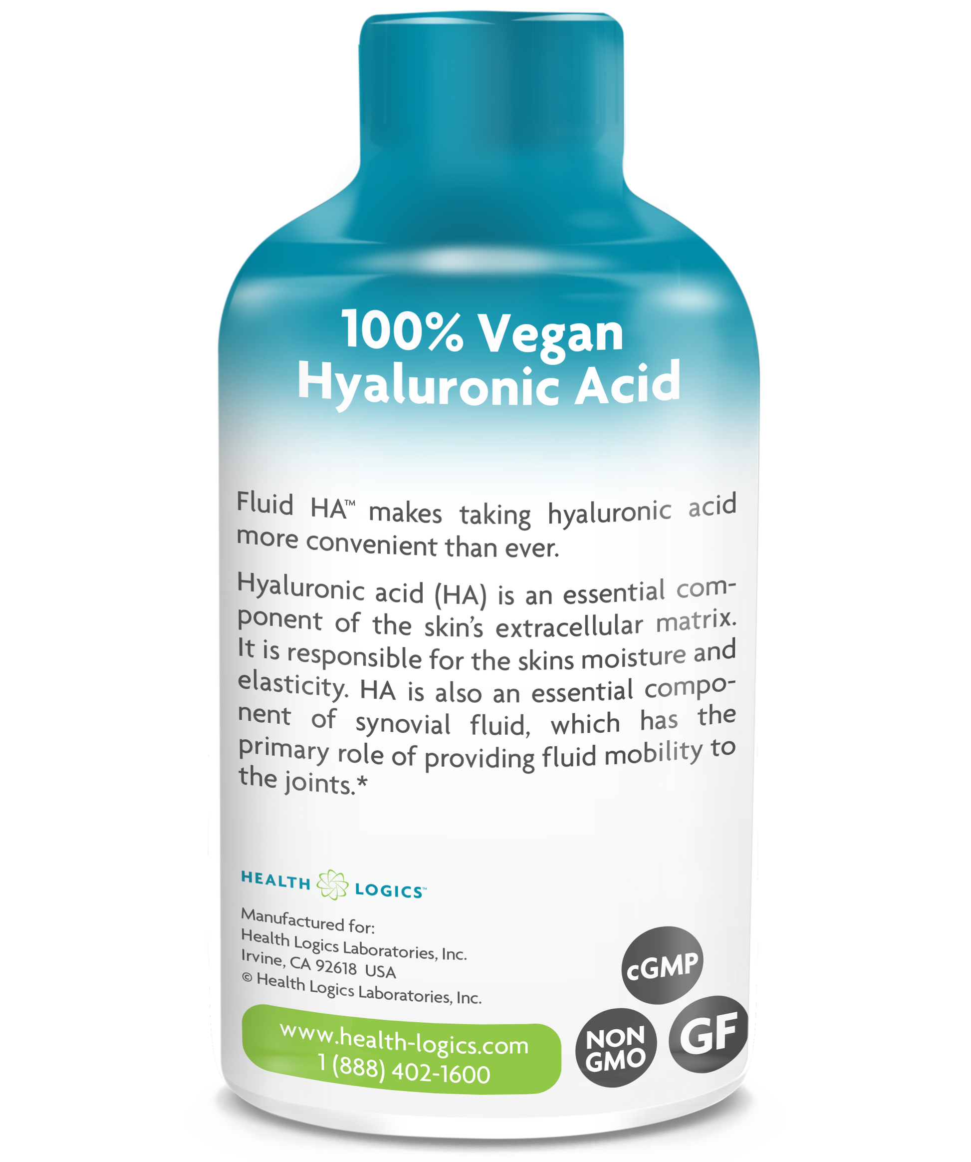 Fluid HA Liquid Hyaluronic Acid 180 ml – Health Logics