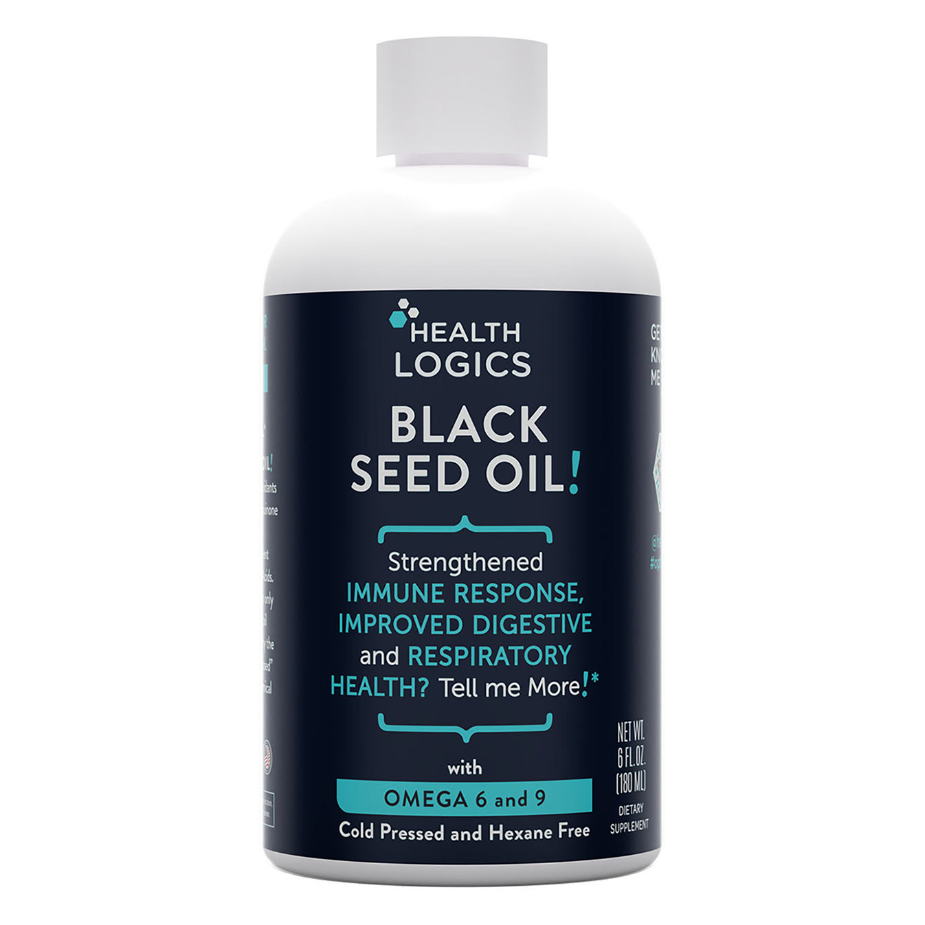 Black Cumin Seed Oil 180 ml Dietary Supplement Health Logics