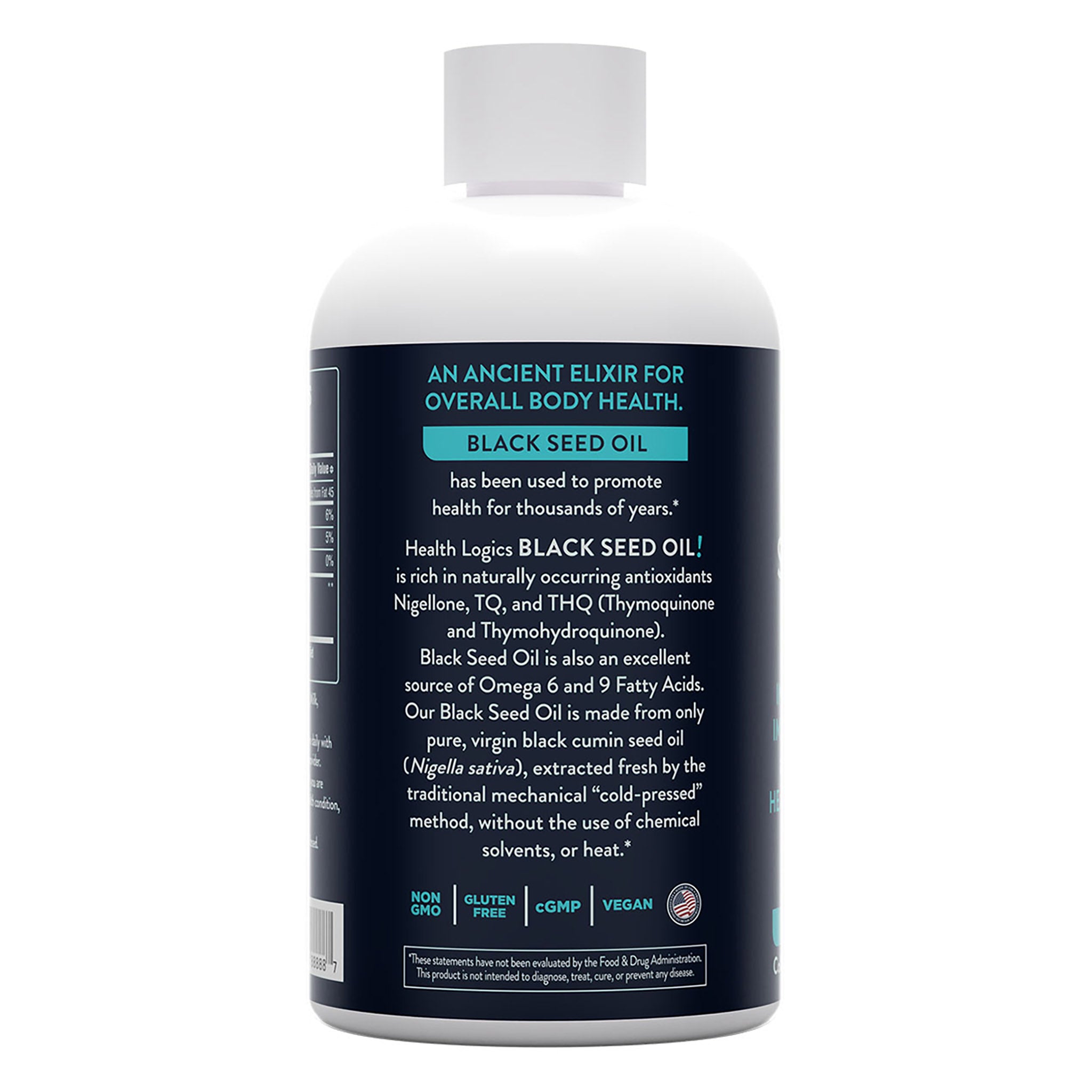 Black Cumin Seed Oil 180 ml Dietary Supplement Health Logics