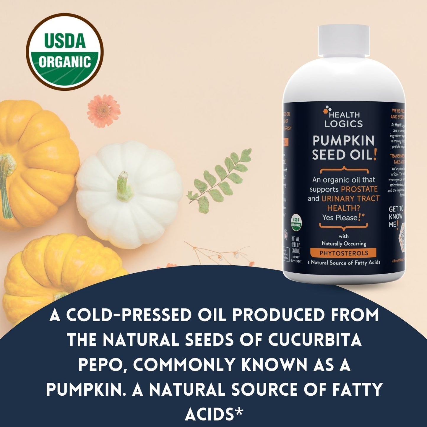 Organic Pumpkin Seed Oil!