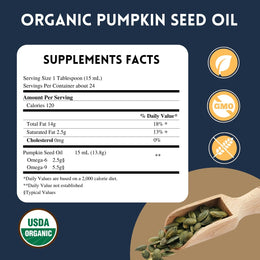 Organic Pumpkin Seed Oil! – Health Logics